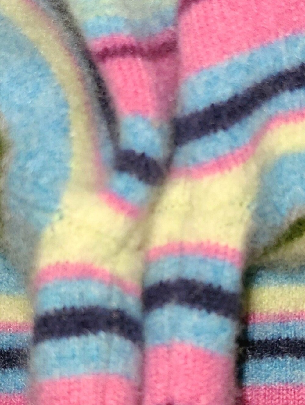 Cottagecore Grandmacore Softgirl Dopamine Dressing Cashmere MultiColor Sweater - Picture 8 of 11